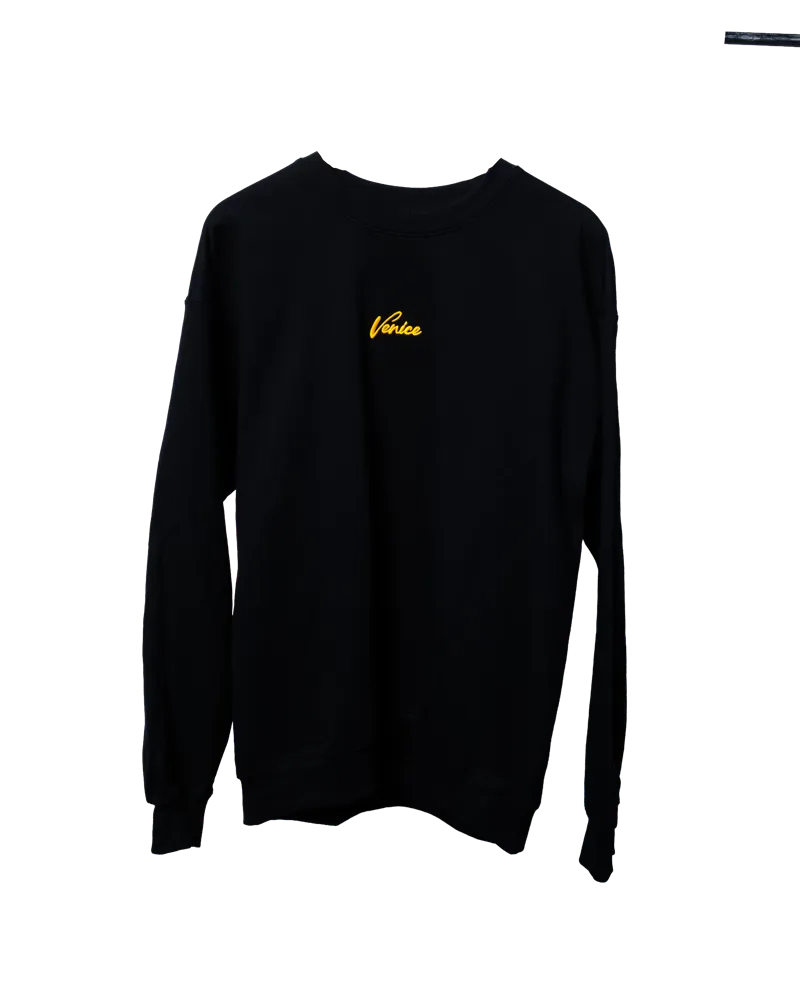 Sudadera negra Racing