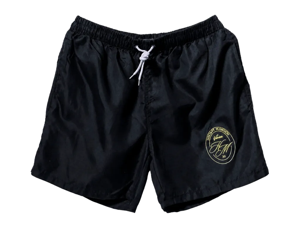 Bañador de hombre negro Holiday Mansion