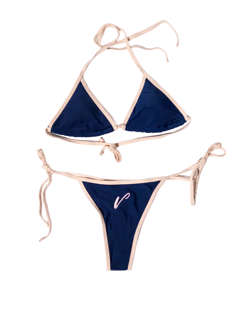 Bikini azul marino Holiday Mansion