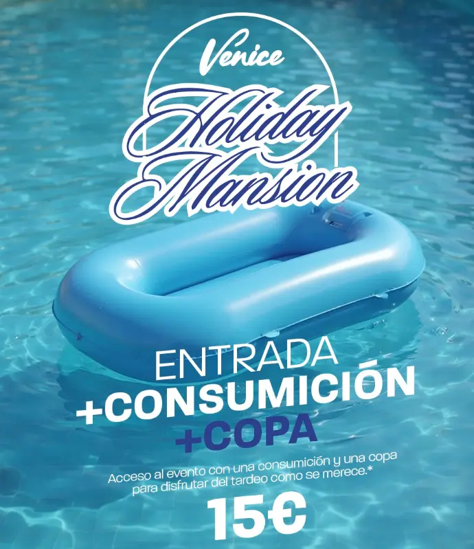 Holliday Mansion (Entrada + Consumición + Copa)